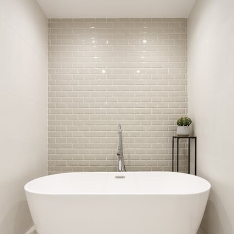 A decadent bathtub
