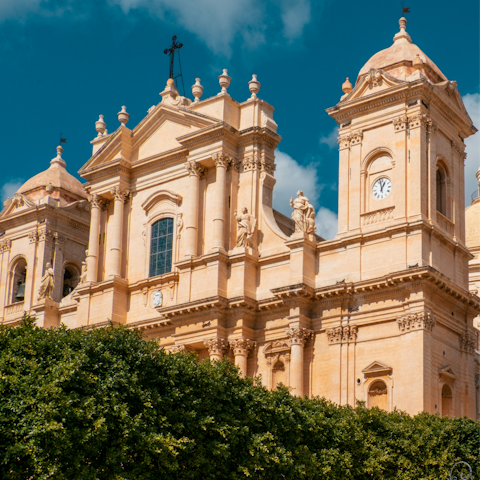 Admire Noto's famous baroque architecture