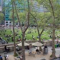 Grab lunch and lounge in Bryant Park