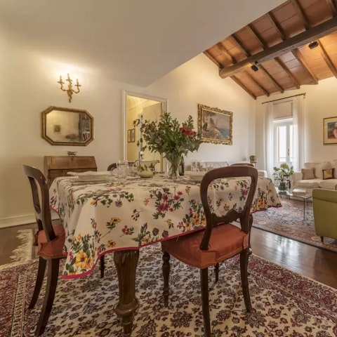 Gather at the dining table for authentic Italian meals