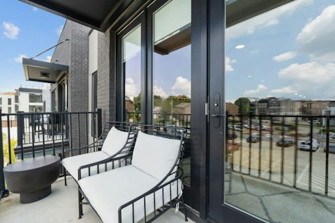 Drink your morning coffee on the balcony