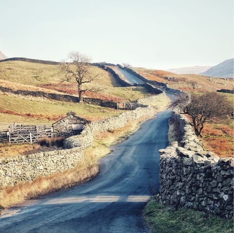 Head out on breathtaking country walks in the hills and fells around Ambleside