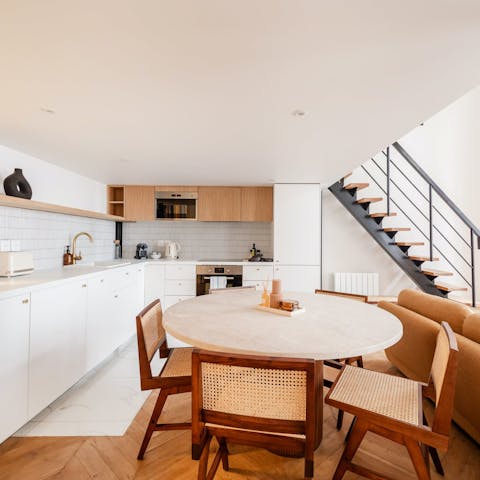 Pick up some pastries from the local bakery to enjoy for breakfast