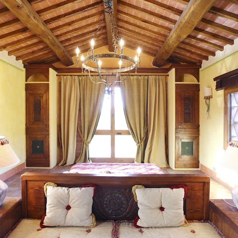Wake up to serene views across the countryside and feel inspired to explore