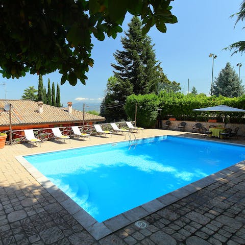 Cool off with a refreshing afternoon dip