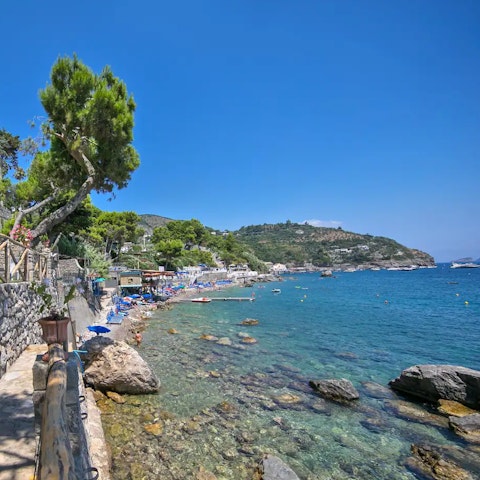 Enjoy direct beach access from the beautiful gardens