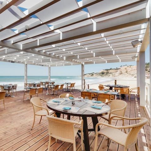 Dine in one of the top-notch restaurants in the resort