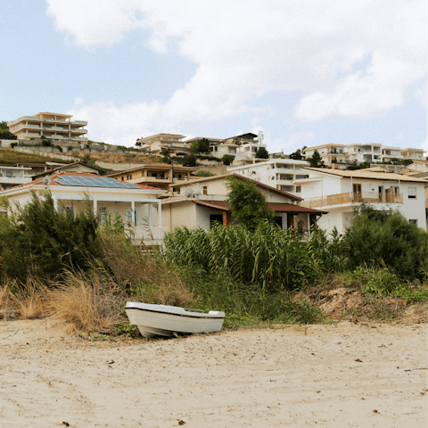 Stroll or swim on the sandy beaches of nearby Alcamo