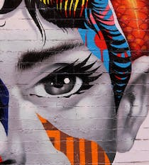 Check out this beautiful mural by Tristan Eaton