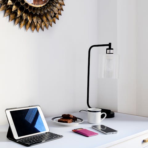 A quiet work space