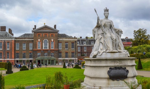 Explore Kensington Palace and Gardens, a twenty-minute drive away