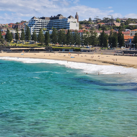 Hit the surf at Coogee Beach – it's just minutes away