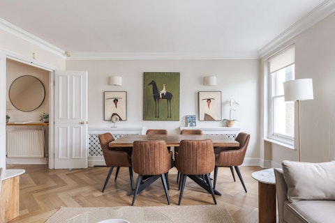 Gather around the dining table for a family dinner
