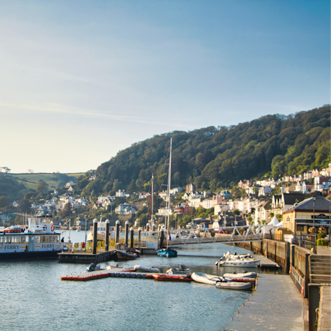 Stay in the heart of Dartmouth, just a five-minute stroll from the harbour