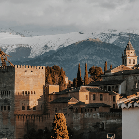 Stay in the heart of the historic city of Granada, moments away from the beautiful Cathedral