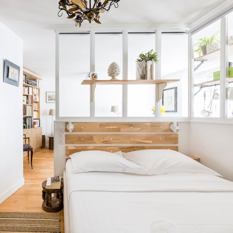 Enjoy a restful night's sleep in the cosy bedroom