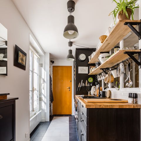 Knock up a croque madame in the kitchen