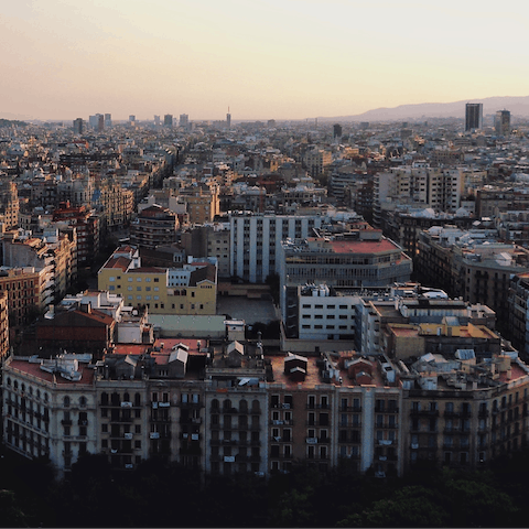 Step outside and get immersed in the modernist beauty of the L'Eixample district
