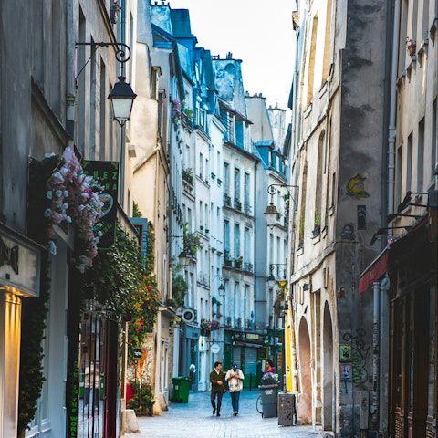 Stay in the heart of Le Marais, home to cafes and boutiques