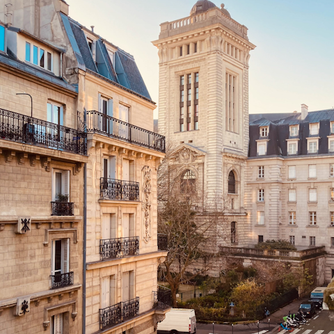 Have a stroll around Boulevard Saint Germain, a ten-minute saunter away