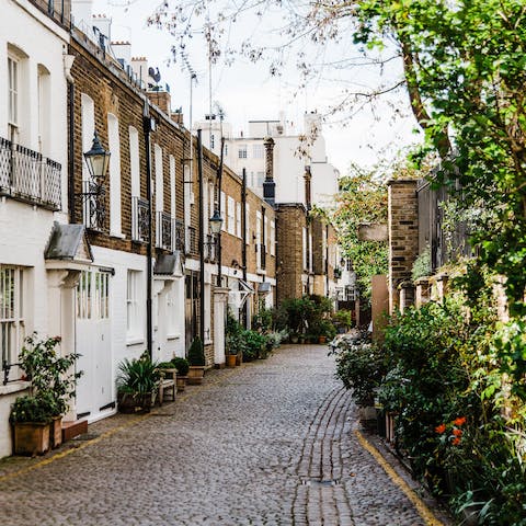 Enjoy staying in the heart of Chelsea, just moments away from its many shops and restaurants