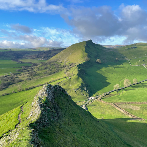 Pull on your walking boots and explore the Peak District