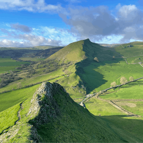 Pull on your walking boots and explore the Peak District