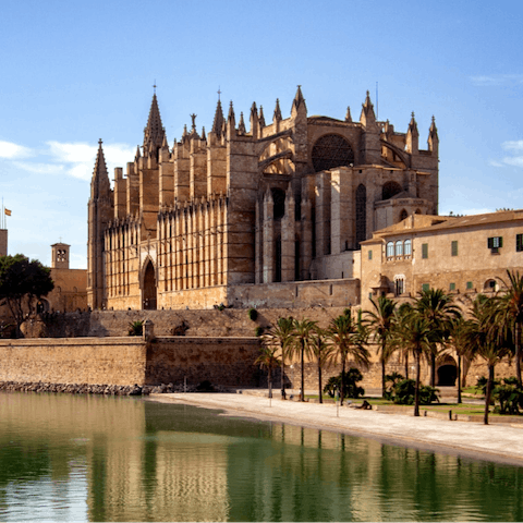 Be inspired by the artistic and cultural landscape of Palma  – only a thirty–minute drive