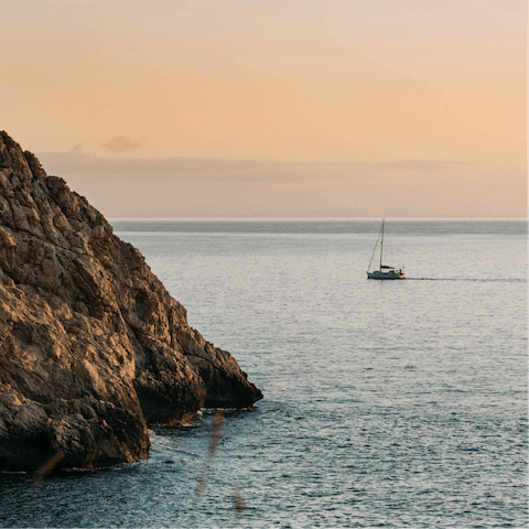 Drive along Mallorca's stunning coastline to the charming hilltop town of Campanet