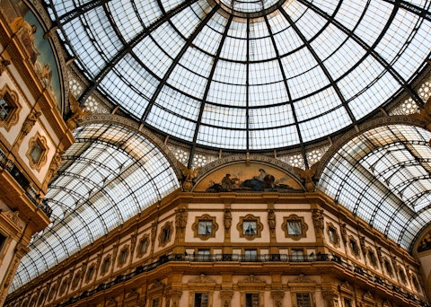 Shop and dine inside Galleria Vittorio Emanuele II
