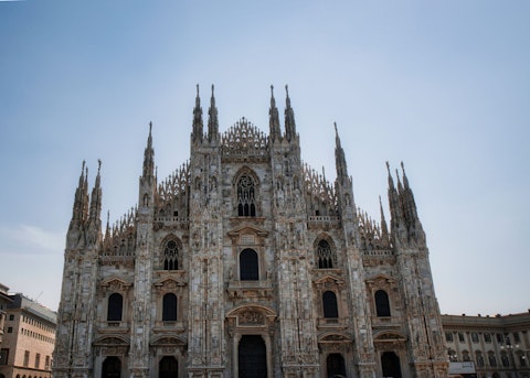 Climb to the Duomo's rooftop, a fifteen-minute walk away