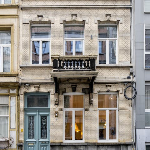 Stay in this beautiful historic building close to the action