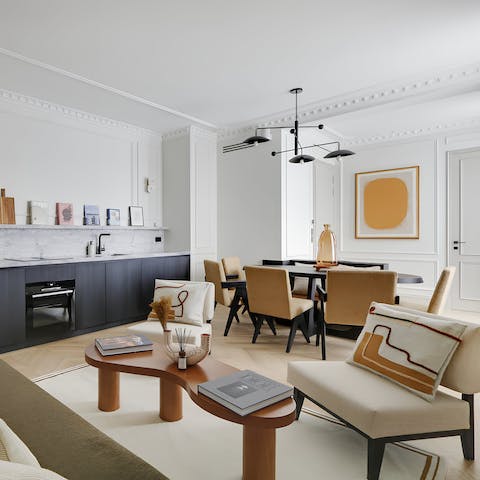 Enjoy slow mornings in a modern home with a winning location