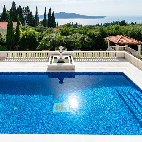 Dive into your private pool