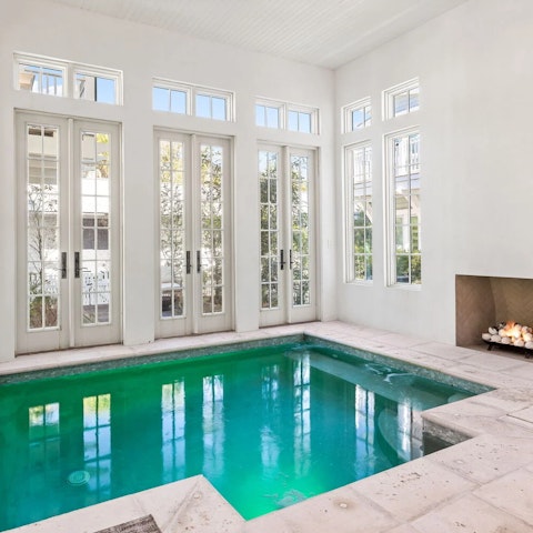 Relax in the indoor pool