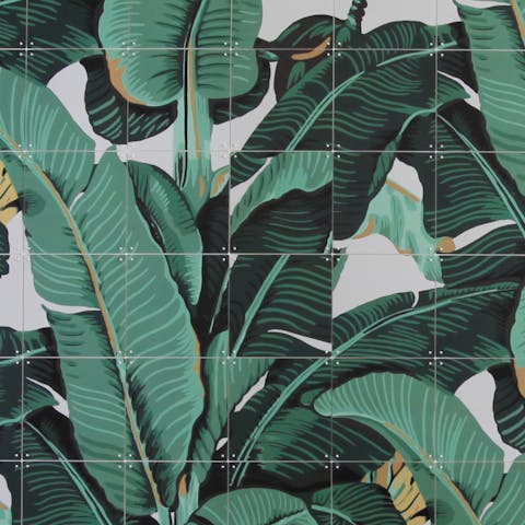 Leafy artwork
