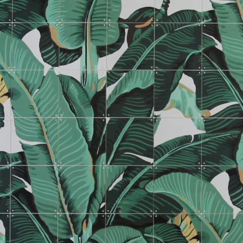 Leafy artwork