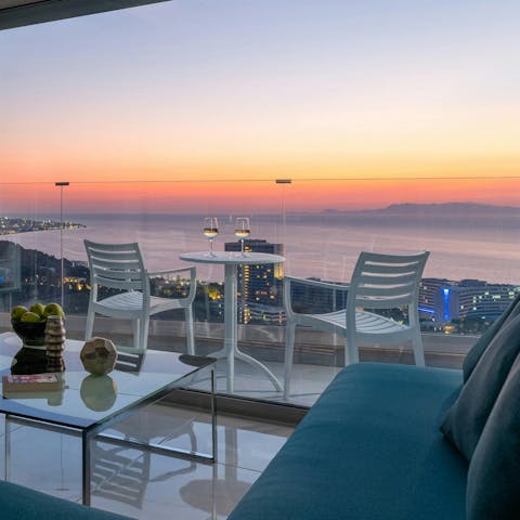 Take your seat for a sunset show like no other