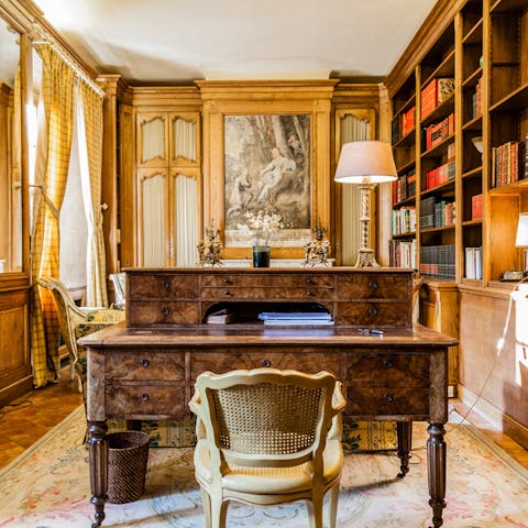 Magnificent antique furnishings