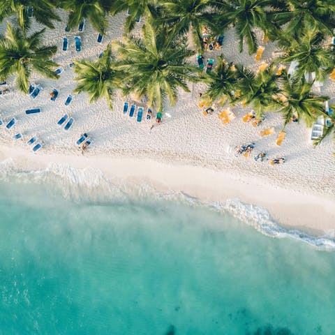 Take your pick of beautiful beaches – pure bliss