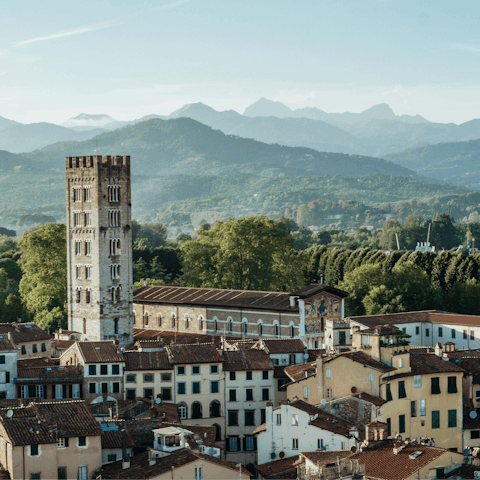 Be inspired while exploring the historic heart of Lucca