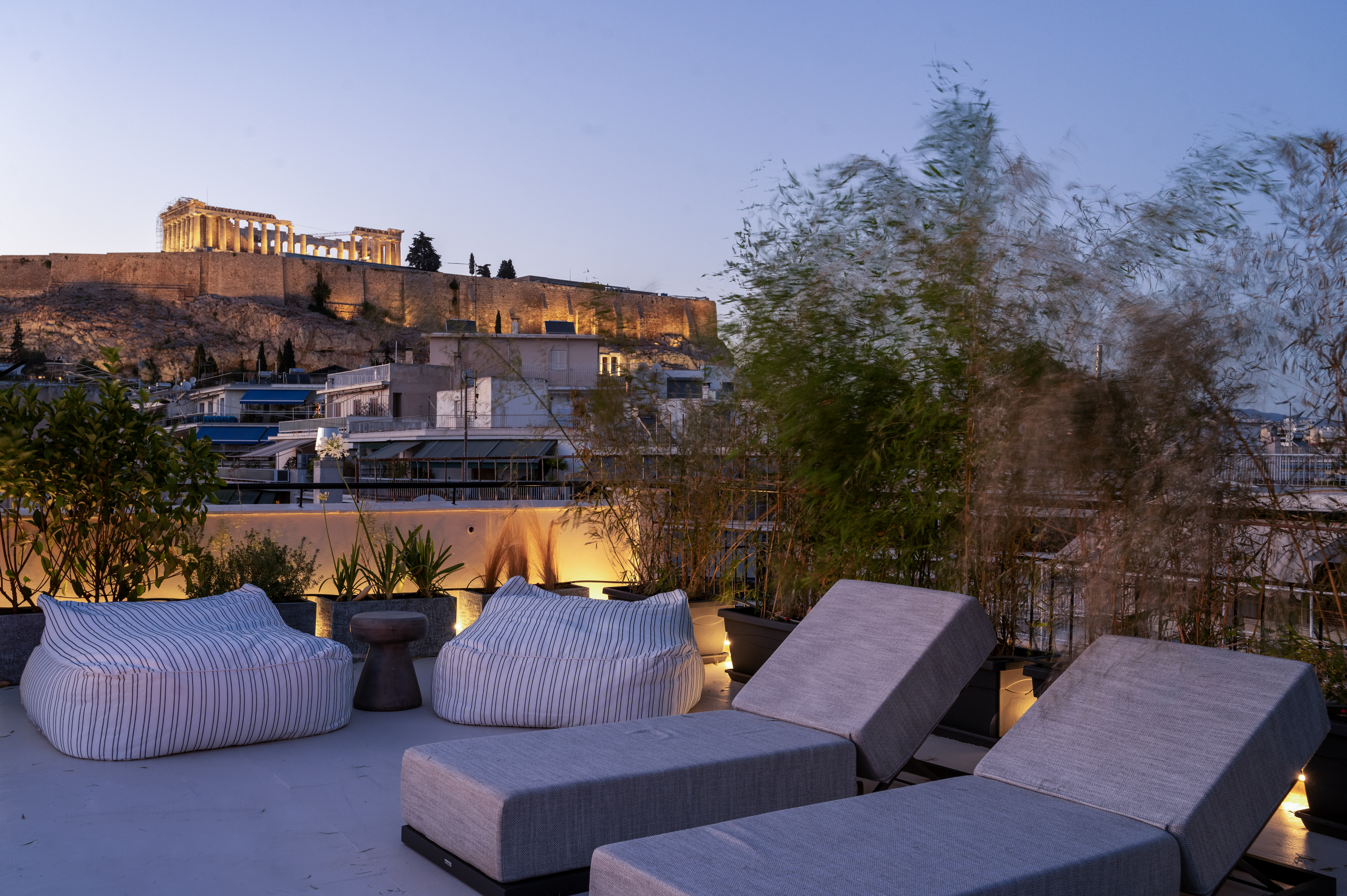 The Acropolis Above