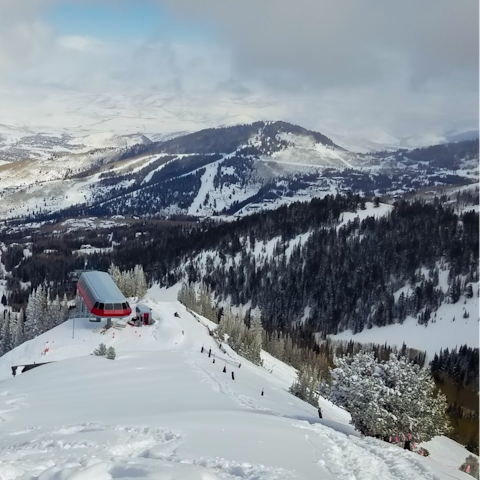 Hop on the shuttle bus and hit the slopes – ski resorts are just minutes away