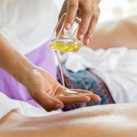 Treat your sense to a luxurious massage whilst listening to the sound of nature