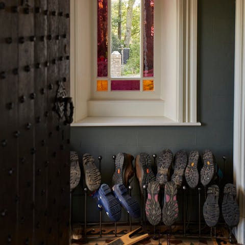 Don your walking boots and head out for hikes