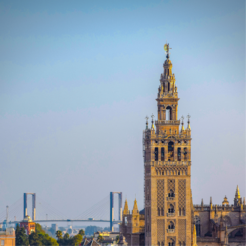 Discover many of Seville's attractions, which are within walking distance