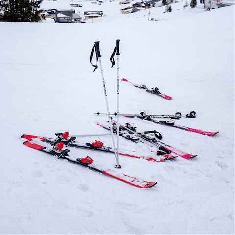 Walking distance to the ski shuttle