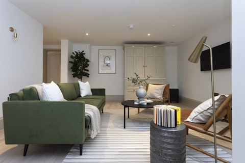 Wind down in a relaxed, inviting living room after a day out