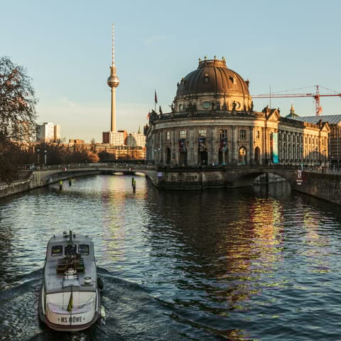 Explore Berlin from this lively Mitte location
