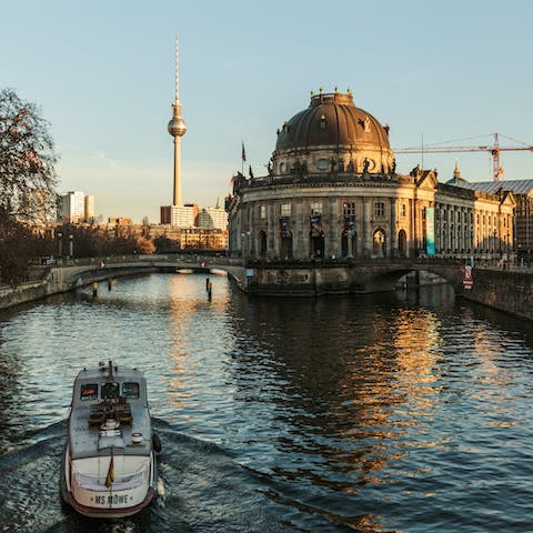 Explore Berlin from this lively Mitte location